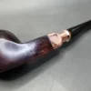 Peterson 2022 Christmas Smooth Spigot Bulldog Estate Briar Pipe, Irish Estates - Image 9