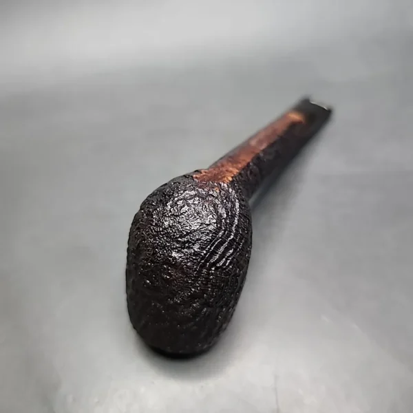 1982 Dunhill Shell 31111 Sandblasted Lovat Estate Briar Pipe, English Estates - Image 9