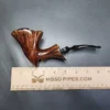 Ben Wade Golden Walnut Smooth Freehand Estate Briar Pipe, Danish Estates - Image 9
