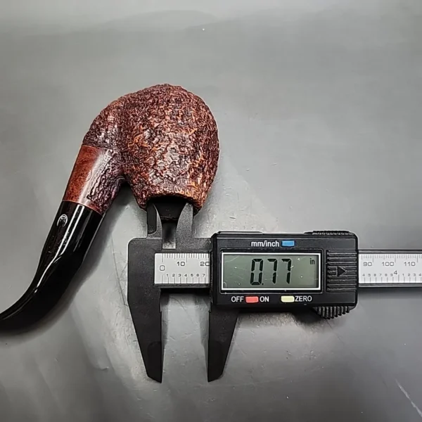 GBD Giant Rusticated Bent Egg Estate Briar Pipe, English Estates - Image 9