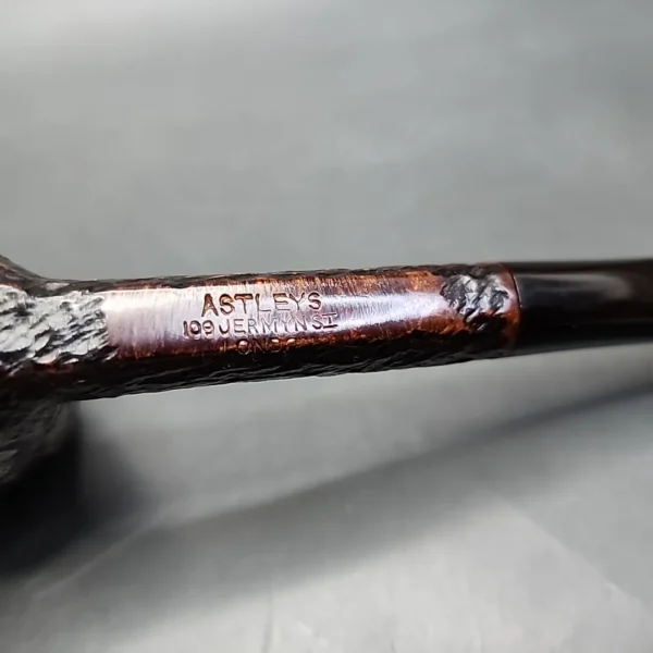 Astleys of London Rusticated Liverpool Estate Briar Pipe, English Estates - Image 9