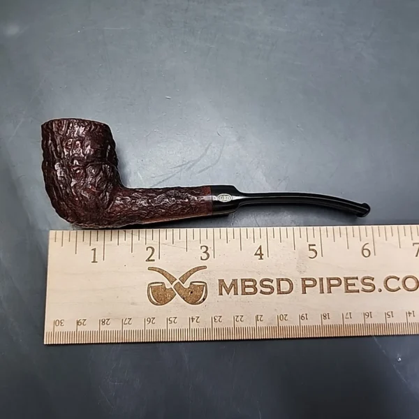 GBD Sierra 1350 Rusticated Cutty Bent Estate Briar Pipe, French Estates - Image 9