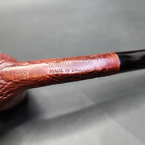 1983 Dunhill Red Bark 41101 Liverpool Estate Briar Pipe, English Estates - Image 9