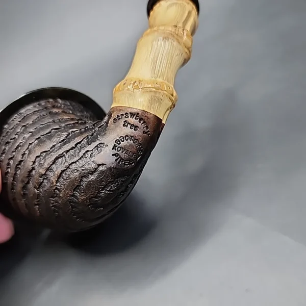 Doctor's Pipes, Strawberry Wood Calabash Estate Briar Pipe, Russian Estates [SOLD] - Image 9