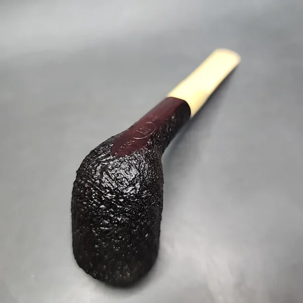 Dunhill Shell Briar 3205 w/ Galalith stem, Dublin Estate Briar Pipe, English Estates - Image 9