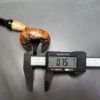 Bennie Joe Smooth Mushroom Handmade Briar Pipe, New - Image 9