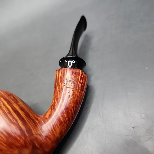 Adam Davidson Smooth Bent Dublin Estate Briar Pipe, American Estates [SOLD] - Image 9