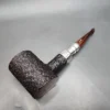 Ferndown Bark 3 Star Silver Spigot Poker Estate Briar Pipe, English Estates - Image 9