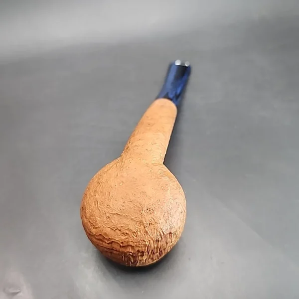 Pipe Tristan Sandblasted Bent Apple Handmade Briar Pipe, New [SOLD] - Image 9