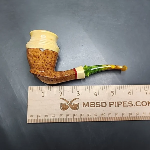 Mutcat Calabash Handmade Pipe, New [SOLD] - Image 9