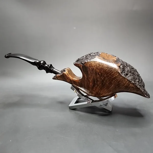 Gray Mountain Magnum Freehand Estate Briar Pipe, Unsmoked [SOLD] - Image 9