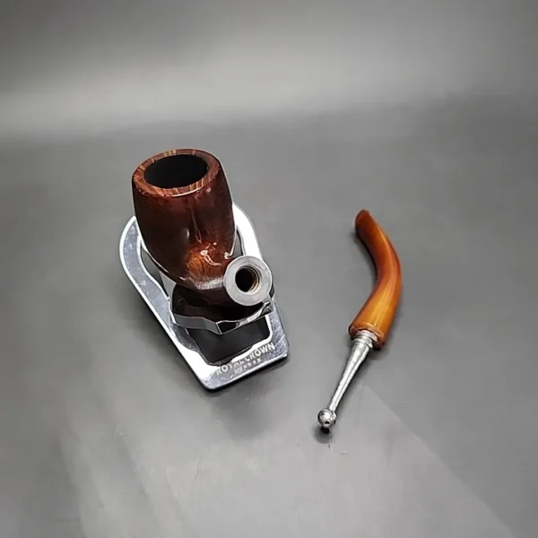 KB&B Kaywoodie Drinkless Suntan Rock Ambera 7214 Estate Briar Pipe, American Estates [SOLD] - Image 9