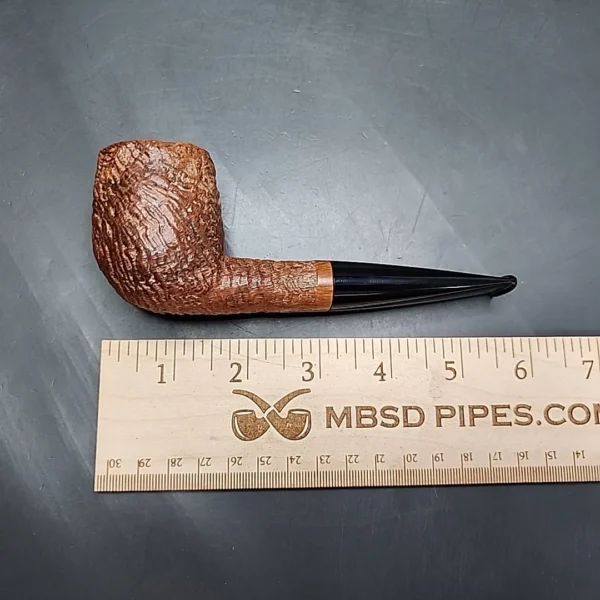 JT Cooke Sandblast Billiard Estate Briar Pipe, American Estates [SOLD] - Image 9