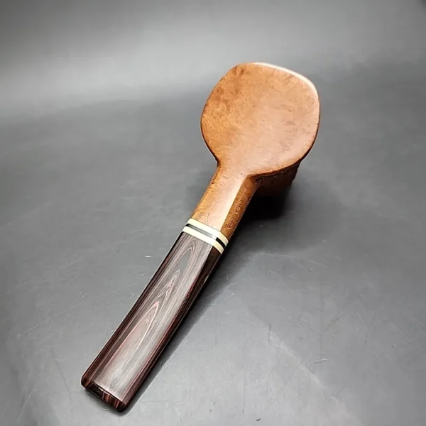 Old Nellie Rusticated Reverse Volcano, Estate Briar Pipe, American Estates [SOLD] - Image 10