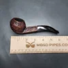 Sasieni Four Dot Grosvenor Patent, Rusticated Bulldog Estate Briar Pipe, English Estates - Image 10