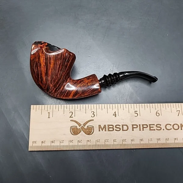 Nording Handmade 3 Smooth Freehand Estate Briar Pipe, Unsmoked [SOLD] - Image 10