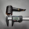Savinelli Oscar Tiger 311 KS Poker Estate Briar Pipe, 6mm, Italian Estates [SOLD] - Image 10