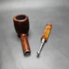 KB&B Kaywoodie Suntan Rock Ambera 7207 Estate Briar Pipe, American Estates - Image 10