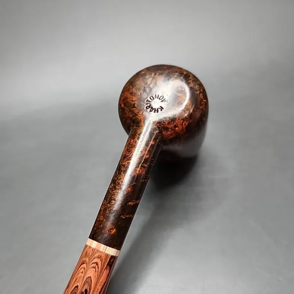 Andrey Kharitonov Smooth Stack Handmade Briar Pipe, Unsmoked - Image 10