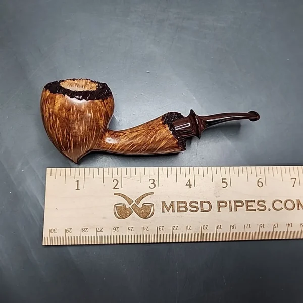 C Kent Joyce Freehand Acorn, Handmade Estate Briar Pipe, Unsmoked [SOLD] - Image 10