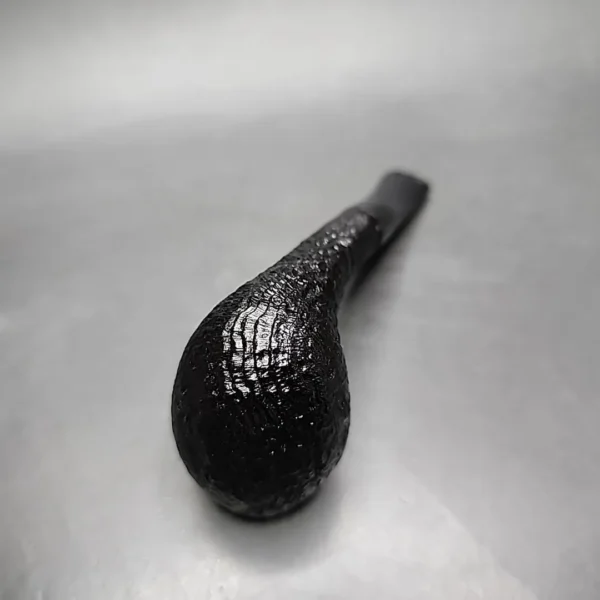 Morgan Workshop Sandblasted Bent Egg Briar Pipe, New - Image 10