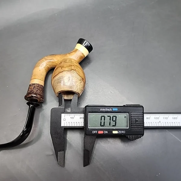 Mutcat Cavalier Sitter Handmade Pipe, New [SOLD] - Image 10