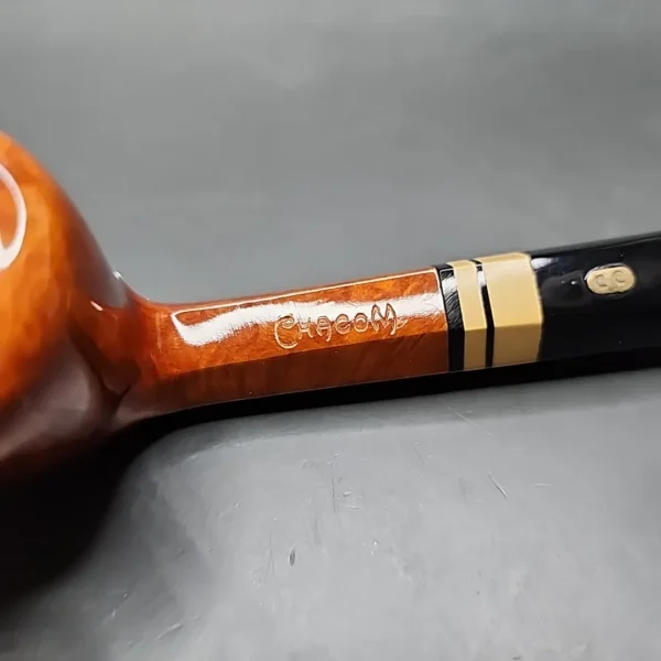 Chacom Hexagone 859 Sandblasted Bent Dublin Estate Briar Pipe, Unsmoked [SOLD] - Image 10