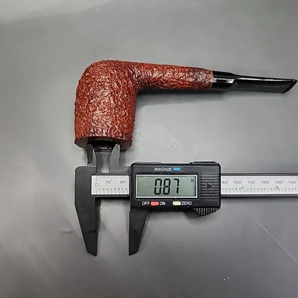Ferndown Antique Bark 3 Star Lumberman Estate Briar Pipe, English Estates - Image 10