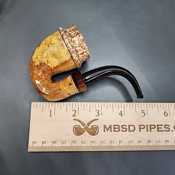 Mutcat Calabash Handmade Pipe, New [SOLD] - Image 10