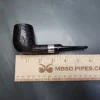 Stanwell Sterling Sandblasted Saddle Billiard Estate Briar Pipe, Danish Estates - Image 10