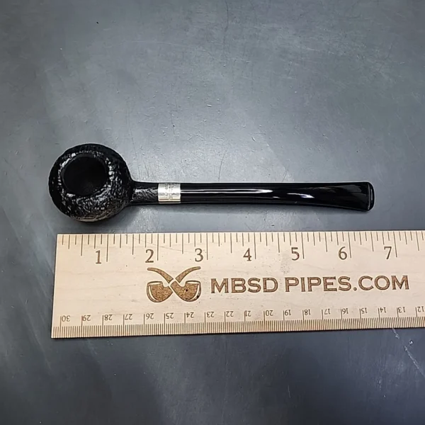 Peterson Carroll of Carrollton 2024 175/248 Sandblasted Demiwarden Tomato Briar Pipe, New - Image 10