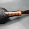 Il Duca Barone DDD Sandblasted Squat Tomato Estate Briar Pipe, Italian Estates - Image 10
