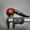 Vauen 3213 Smooth Bent Pear Estate Briar Pipe, Unsmoked, 9mm - Image 10