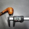 Chacom Baltik 13 Smooth Bent Billiard Estate Briar Pipe, Unsmoked - Image 10