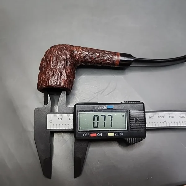 GBD Sierra 1350 Rusticated Cutty Bent Estate Briar Pipe, French Estates - Image 10