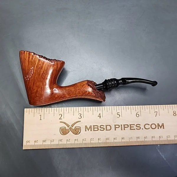 Karl Erik A Smooth Freehand Estate Briar Pipe, Unsmoked - Image 10