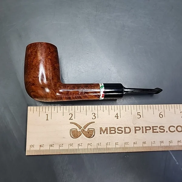 Gigi Giant Smooth Lovat Estate Briar Pipe Unsmoked, 9mm - Image 10