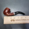 Gigi Fiamma Bent Billiard w/ Sterling Silver Estate Briar Pipe, Unsmoked - Image 10