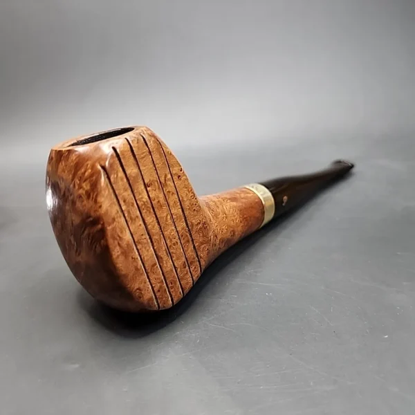 Peterson Handmade Golf Club with Gold Band, Estate Briar Pipe, Irish Estates [SOLD] - Image 10