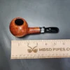 Design Berlin Strassbourg Smooth Bent Apple Estate Briar Pipe Unsmoked, 9mm - Image 10