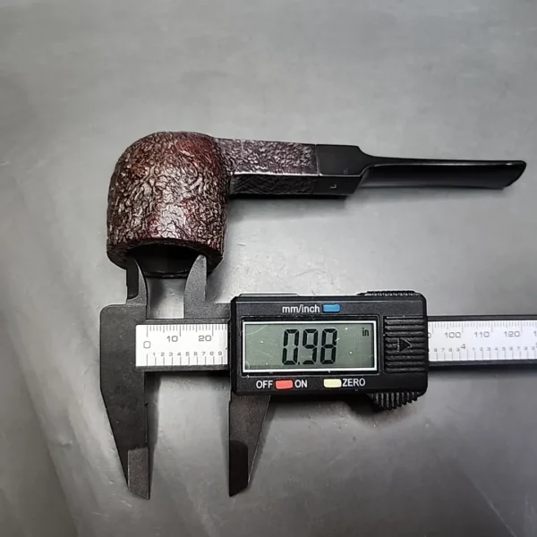 Digby by GBD 9488 Sandblasted Straight Pot Estate Briar Pipe, English Estates - Image 10