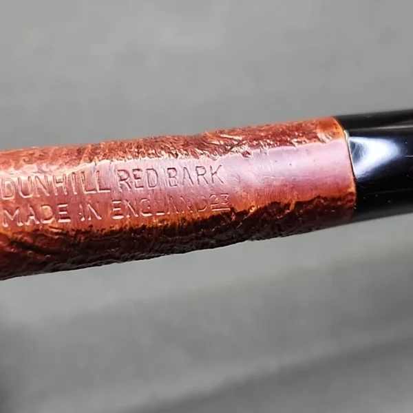1983 Dunhill Red Bark 41101 Liverpool Estate Briar Pipe, English Estates - Image 10