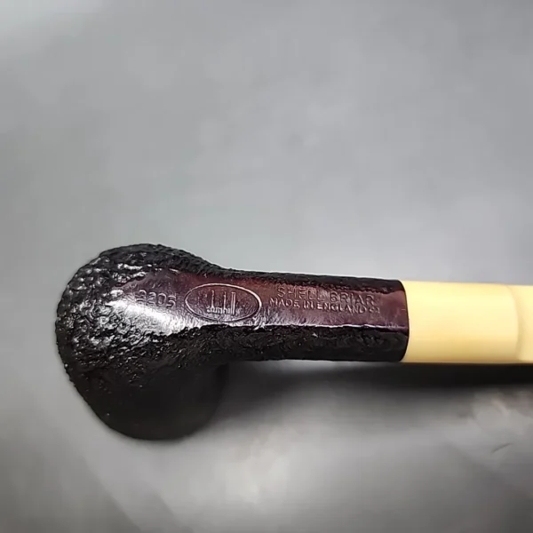 Dunhill Shell Briar 3205 w/ Galalith stem, Dublin Estate Briar Pipe, English Estates - Image 10