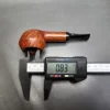 Bennie Joe Smooth Rhodesian Handmade Briar Pipe, New - Image 10