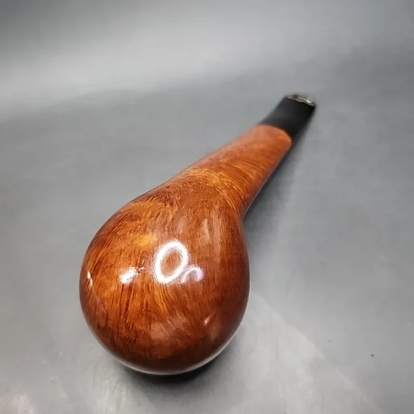 Barclay Rex Magnum Smooth Bent Apple Estate Briar Pipe, American Estates - Image 10