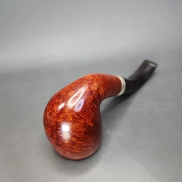 Astleys by Les Wood, Smooth Bent Billiard Estate Briar Pipe, Unsmoked [SOLD] - Image 10