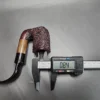 Gigi Rusticated Oom Paul Estate Briar Pipe, Unsmoked, 9mm [SOLD] - Image 10
