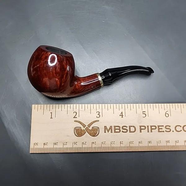 Vauen 6842 Smooth Bent Apple Estate Briar Pipe, Unsmoked, 9mm [SOLD] - Image 10
