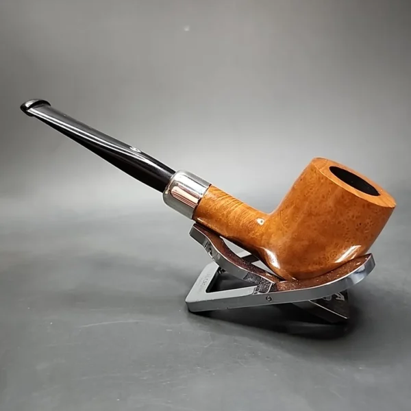 Astleys by Les Wood Smooth Army Mount Billiard Estate Briar Pipe, Unsmoked - Image 10