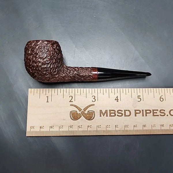 1920s Kaywoodie Thorn 7486B Rusticated Straight Apple Estate Briar Pipe [SOLD] - Image 10